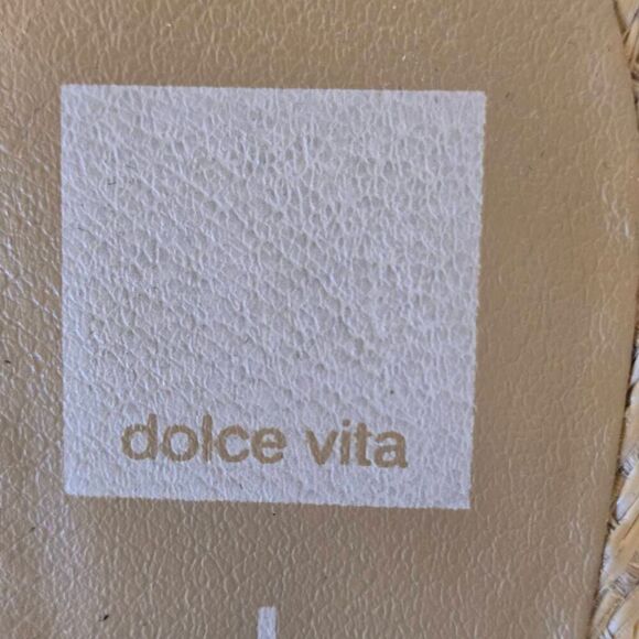 Dolce Vita Womens Halsty Heeled Ivory Sandal Size 9 - Picture 7 of 10
